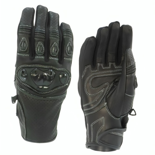 Motorrad leder handschuhe - leder,