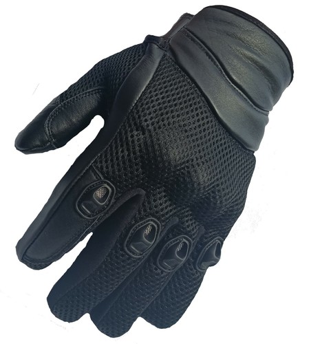 Kurze sommer leder mesh - leder,